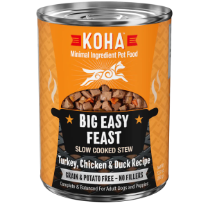 KOHA Grain-Free Big Easy Slow Cooked Stew, 12.7 oz (Case of 12)