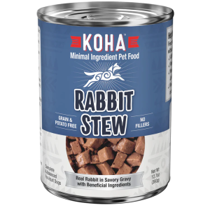KOHA Grain-Free Minimal Ingredient Rabbit Stew, 12.7 oz (Case of 12)