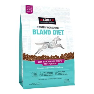 KOHA Limited Ingredient Bland Diet Dry Dog Food, Beef & Brown Rice
