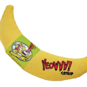 Yeowww! Banana Cat Toy