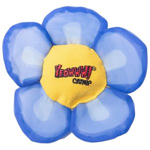 Yeowww! Daisy's Flower Tops Catnip Cat Toy Blue
