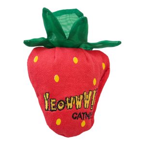 Yeowww! Strawberry Catnip Cat Toy