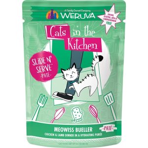 Cats in the Kitchen Meowiss Bueller Chicken & Lamb, 3 oz Pouch, 12 Pack