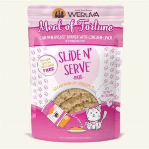 Weruva Meal of Fortune Chicken Breast & Chicken Liver Pâté, 2.8 oz (Case of 12)