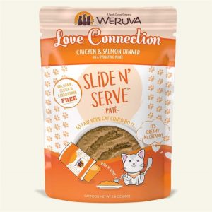 Weruva Love Connection Chicken & Salmon Pâté, 2.8 oz (Case of 12)