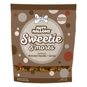 Lazy Dog Cookie Co. Mutt Mallows Sweetie S'mores Dog Treats, 5 oz (Case of 3)