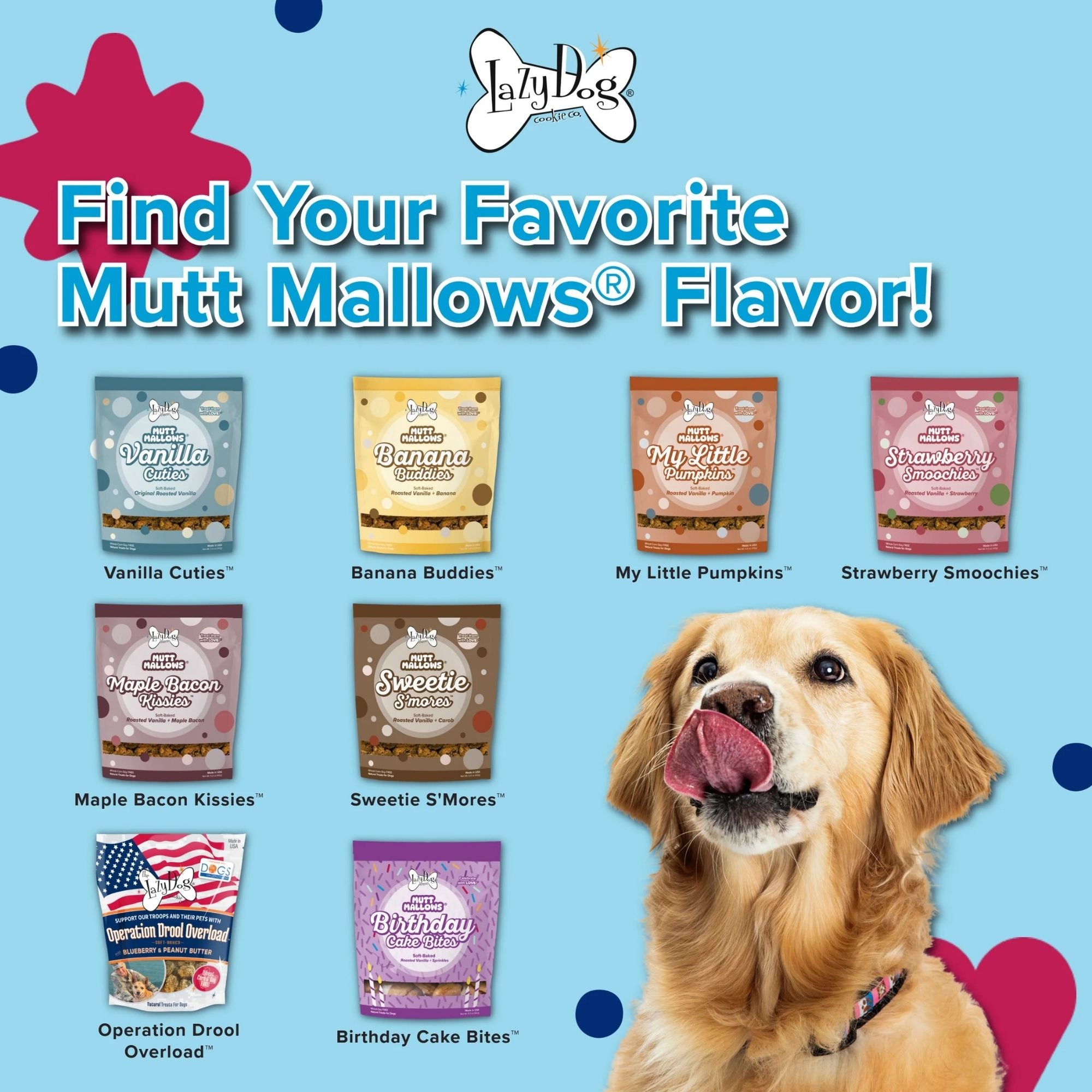 Lazy Dog Cookie Co. Operation Drool Overload Dog Treats, 5 oz (Case of 3) - Image 2