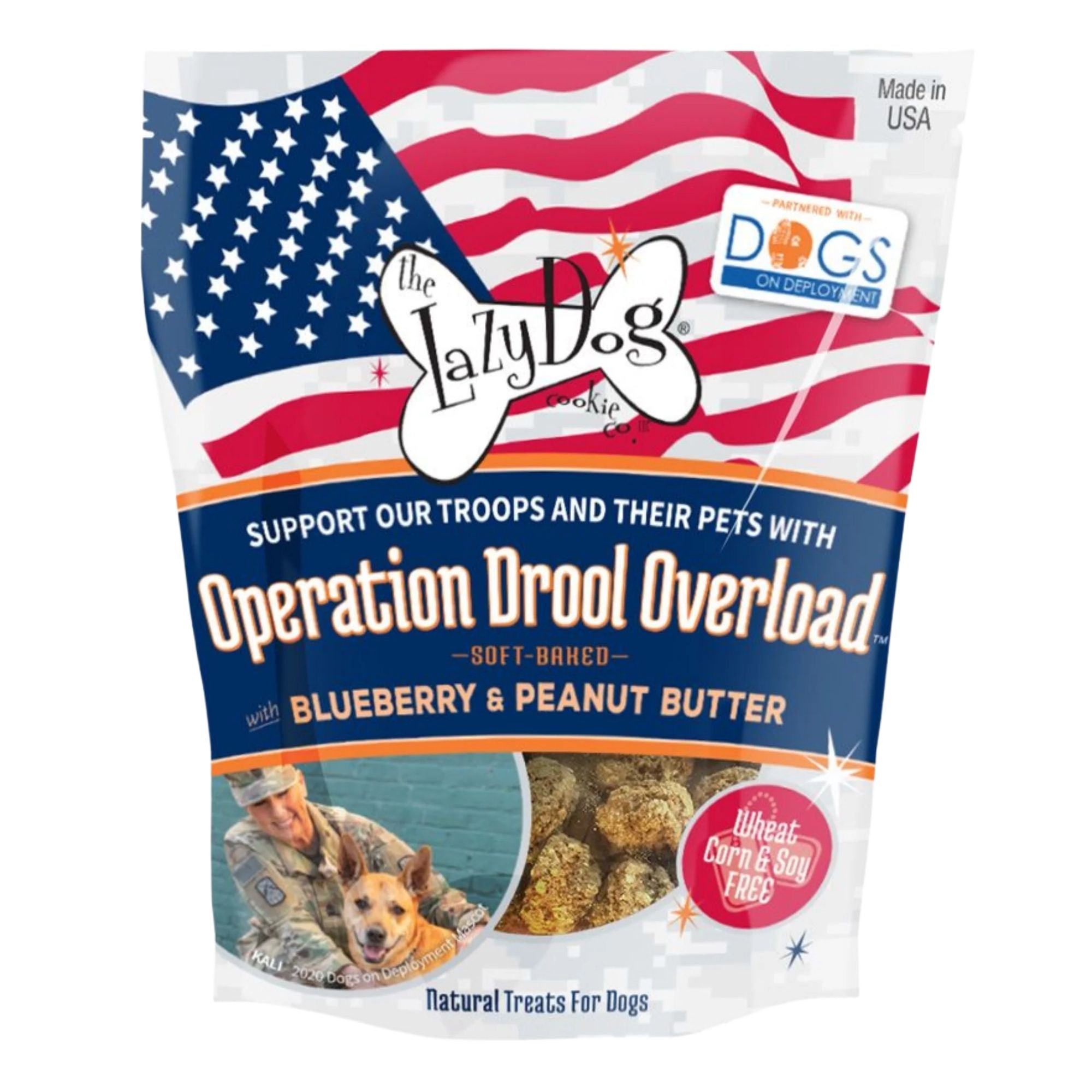 Lazy Dog Cookie Co. Operation Drool Overload Dog Treats, 5 oz (Case of 3)