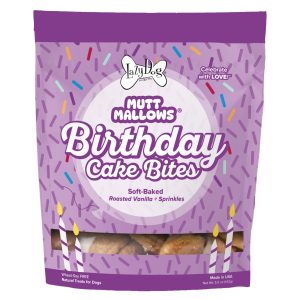 Lazy Dog Cookie Co. Birthday Cake Bites Dog Treats, 5 oz (Case of 3)