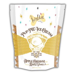 Lazy Dog Cookie Co. Apple Cheddar Maple Vanilla Dog Treats, 5 oz (Case of 3)