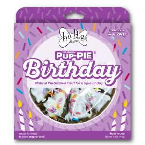 Lazy Dog Cookie Co. Happy Birthday Pup-PIE Special Dog Dog Treats, 5 oz