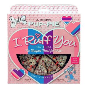 Lazy Dog Cookie Co. I Ruff You Pup-PIE Dog Treats, 5 oz
