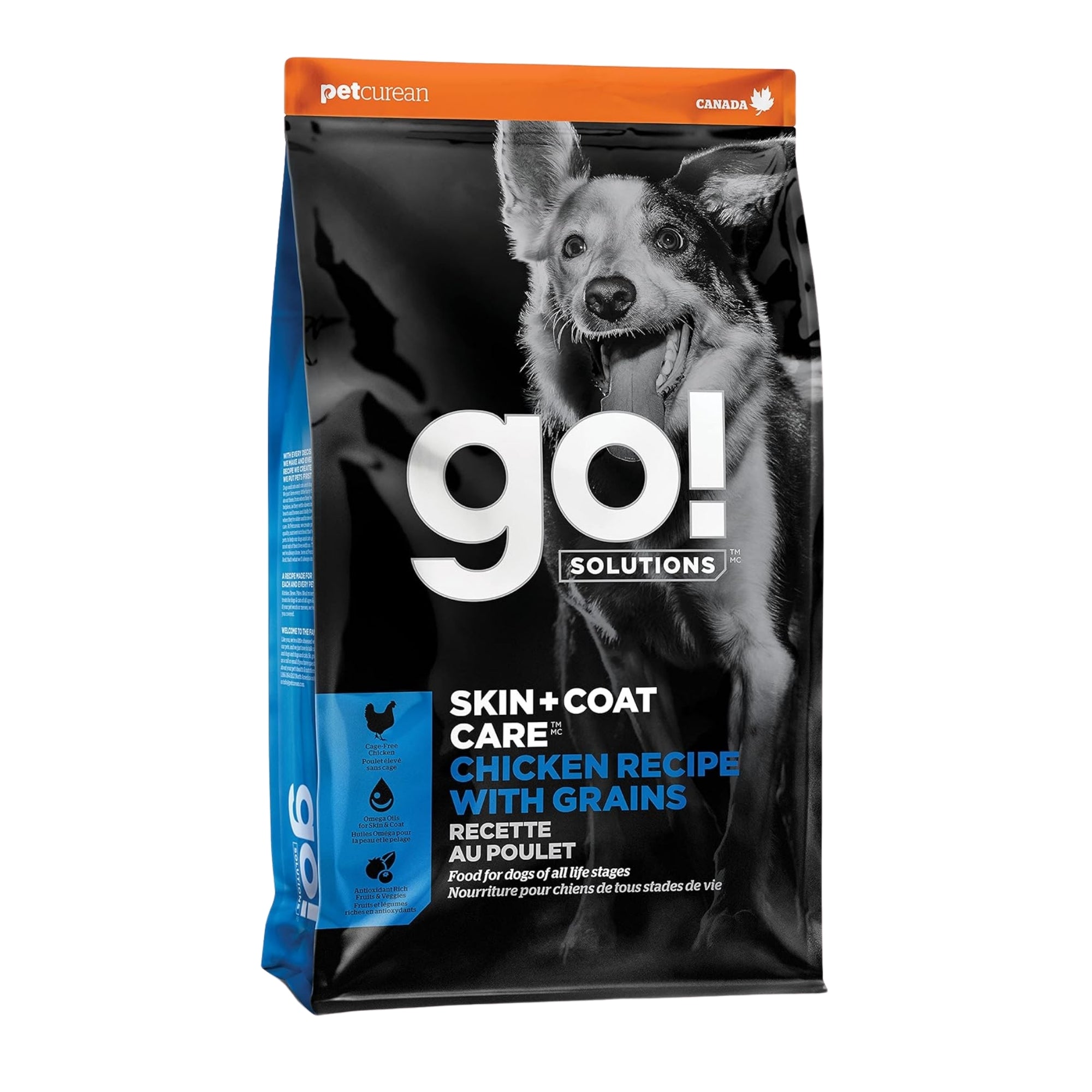 Go! Solutions Skin + Coat Care Chicken with Grains Dry Dog Food - Image 4