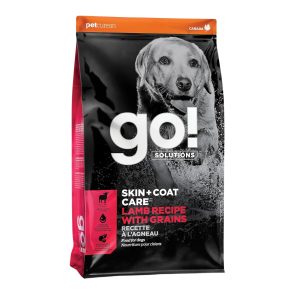 Go! Solutions Skin + Coat Care Lamb with Grains Dry Dog Food