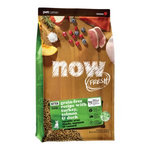 Now Fresh Grain-Free Kitten Dry Food, Turkey, 3 lb