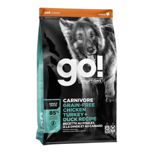 Go! Solutions Carnivore Grain-Free Chicken, Turkey & Duck Dry Dog Food