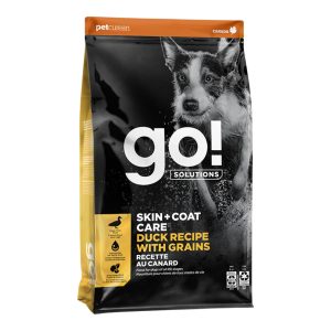 Go! Solutions Skin + Coat Care Duck with Grains Dry Dog Food