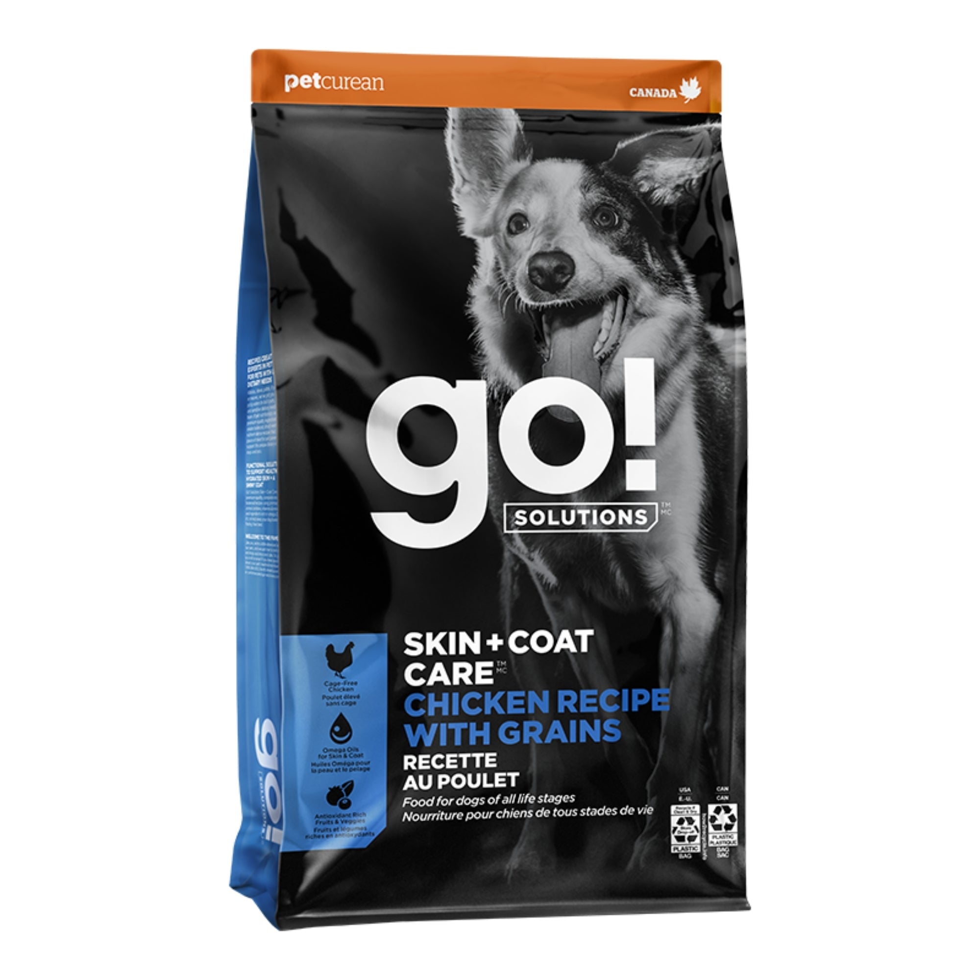 Go! Solutions Skin + Coat Care Chicken with Grains Dry Dog Food - Image 7