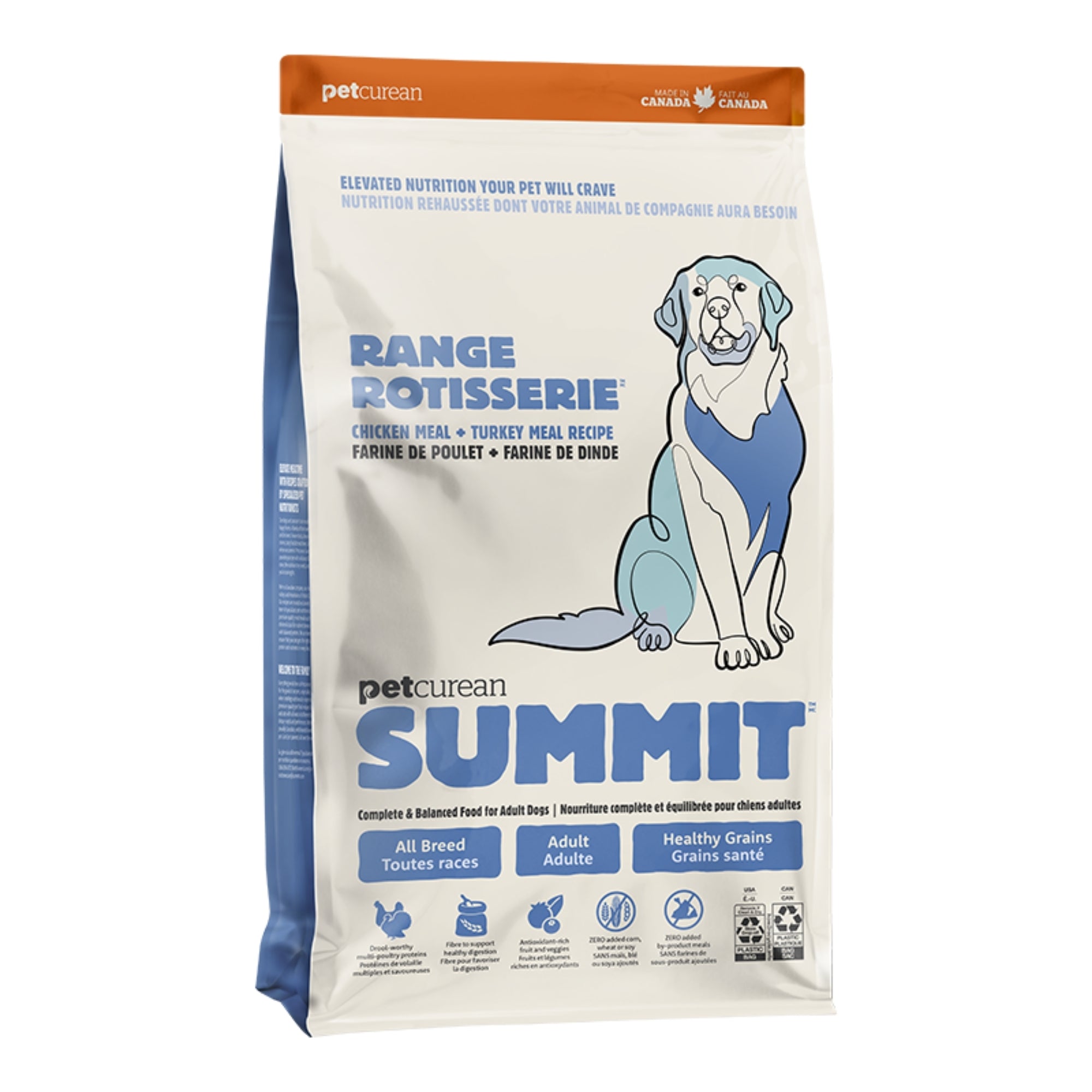 Summit Range Rotisserie Dry Dog Food, 25 lb