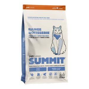 Summit Range Rotisserie Dry Cat Food, Chicken & Turkey Meal, 3 lb