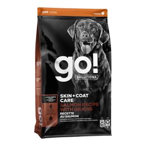 Go! Solutions Skin + Coat Care Large Breed Salmon with Grains Dog Food, 25 lb