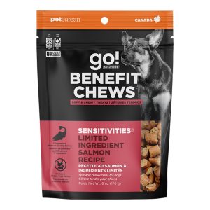Go! Solutions Sensitivities Benefit Chews Limited Ingredient Salmon Treats, 6 oz