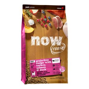 Now Fresh Grain-Free Adult Dry Cat Food, Turkey, Salmon & Duck