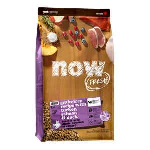 Now Fresh Grain-Free Senior Dry Cat Food, Turkey, Salmon & Duck