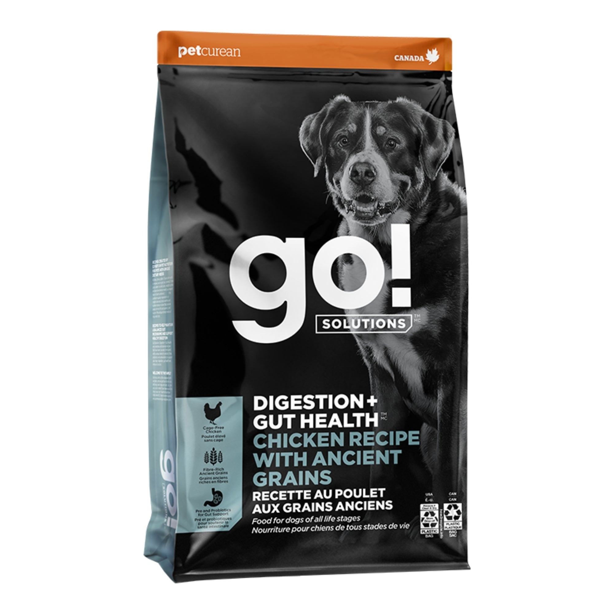 Go! Solutions Digestion + Gut Health Chicken with Ancient Grains Dry Dog Food - Image 2
