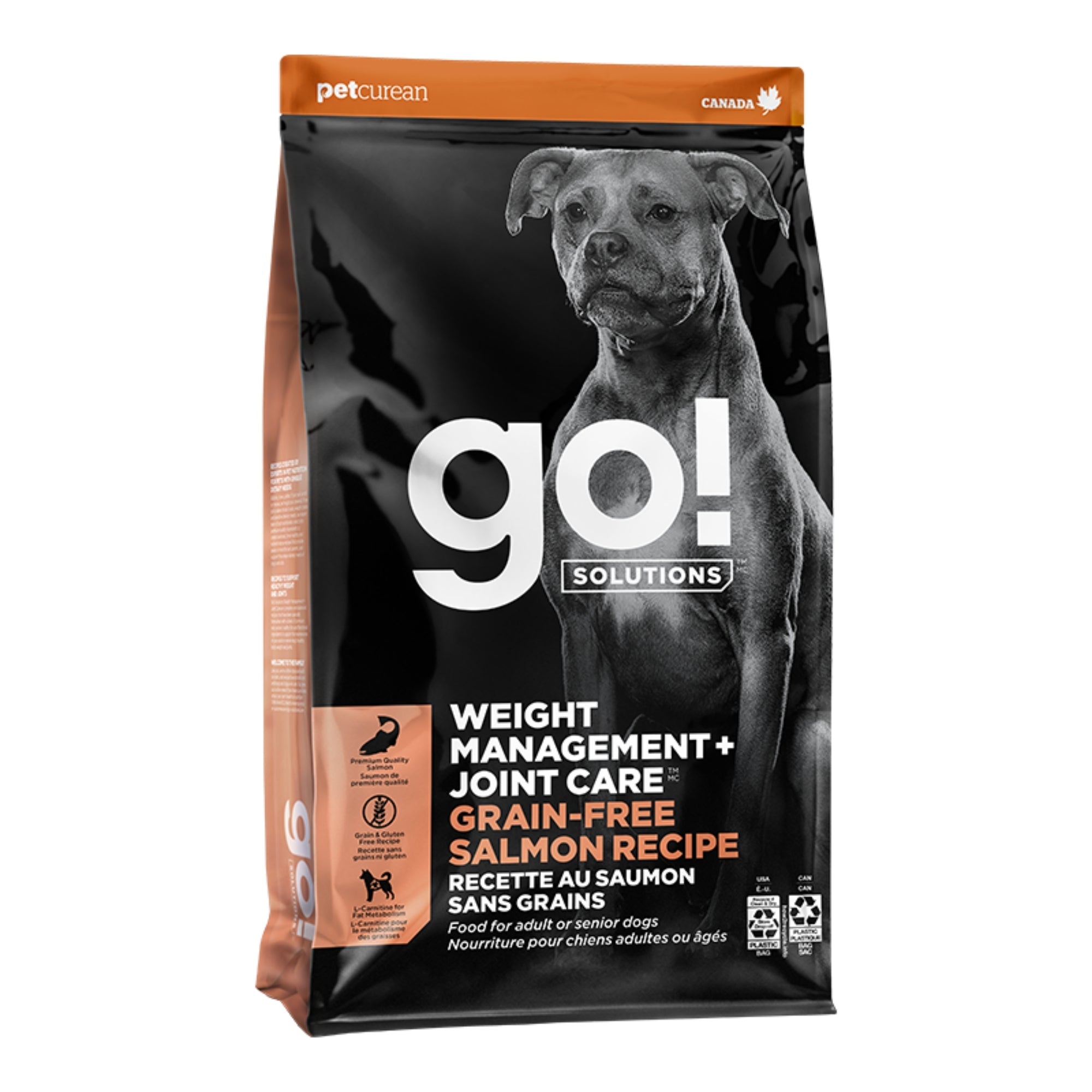 Go! Solutions Weight Management + Joint Care Grain-Free Salmon Dry Dog Food