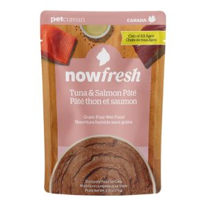 Now Fresh Grain-Free Adult Pâté, Tuna & Salmon, 2.5 oz (Case of 24)
