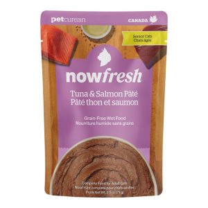 Now Fresh Grain-Free Senior Pâté, Tuna & Salmon, 2.5 oz (Case of 24)