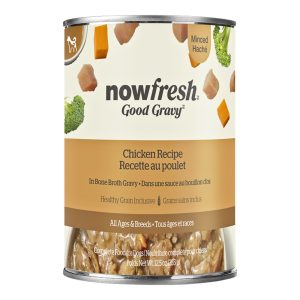Now Fresh Good Gravy Minced Chicken with Grains Wet Dog Food, 12.5 oz, 12 Pack