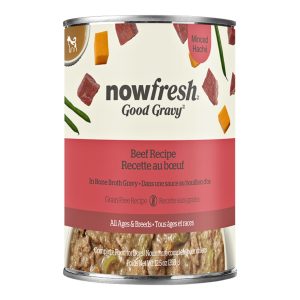 Now Fresh Good Gravy Grain-Free Minced Beef Wet Dog Food, 12.5 oz (Case of 12)
