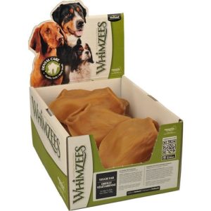 WHIMZEES Veggie Ear Bulk Box Dental Chews, 18 Count