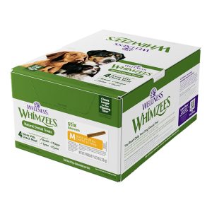 WHIMZEES Stix Bulk, Medium Dental Chews, 76 Count