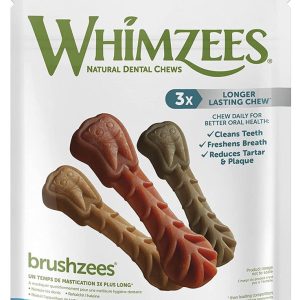 WHIMZEES Brushzees Daily Pack Dental Chews