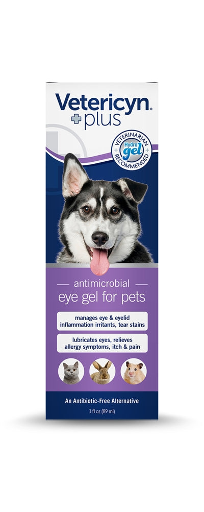 Vetericyn plus Antimicrobial Pet Eye Gel 3oz