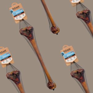 Roam Slow Roast Forever Bone Ostrich Dog Chews, 24.7 oz