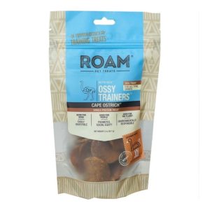 Roam Training Treats Ostrich Dog Chews, 1 oz