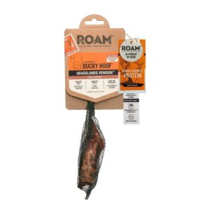 Roam Bucky Hoof Venison Dog Chews, 1 Pack