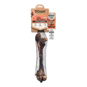 Roam Large Roo Chopper Femur Kangaroo Dog Chews, 1 Pack