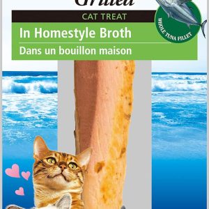 Inaba Grilled Tuna Fillet in Homestyle Flavored Broth, 0.52 oz (Case of 6)
