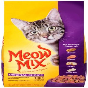 Meow Mix Original Choice Dry Cat Food, Chicken, Turkey, Salmon & Ocean Fish