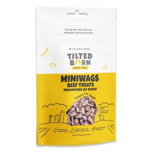 Tilted Barn Miniwags Beef Dog Treats, 3.53 oz