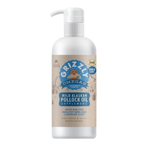 Grizzly Pollock Oil for Dogs, 16 oz