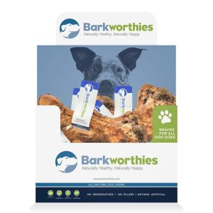 Barkworthies Smoked Pork Femur Dog Chews, 20 Count