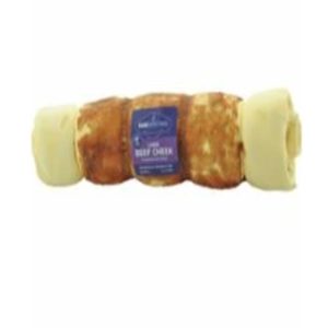 Barkworthies Beef Cheek Roll Wrapped with Chicken Dog Chews