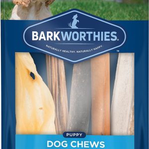 Barkworthies Meat Lovers Beef Sticks Dog Chews, 10 Count