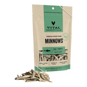 Vital Essentials Freeze-Dried Minnows Dog Treats, 1 oz